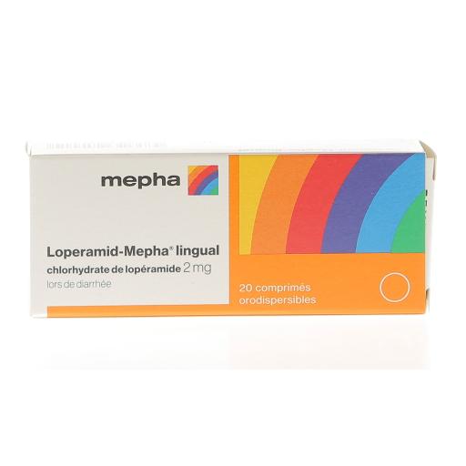 LOPERAMID Mepha Lactab 2 mg 20 pce