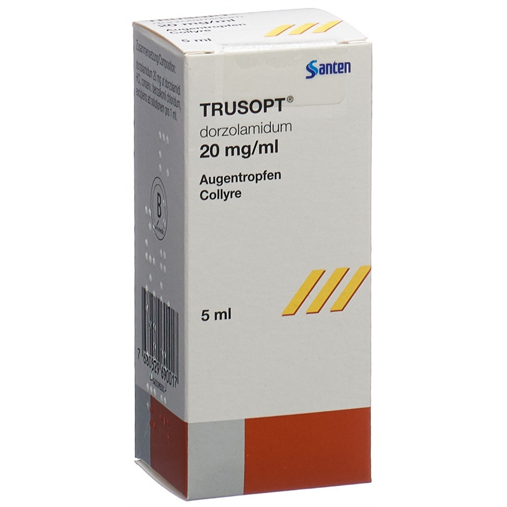 TRUSOPT gtt opht 2 % fl 5 ml