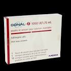 GONAL-F subst sèche 75 UI (5.5 mcg) kit inj