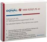 GONAL-F subst sèche 1050 UI (77 mcg) kit inj