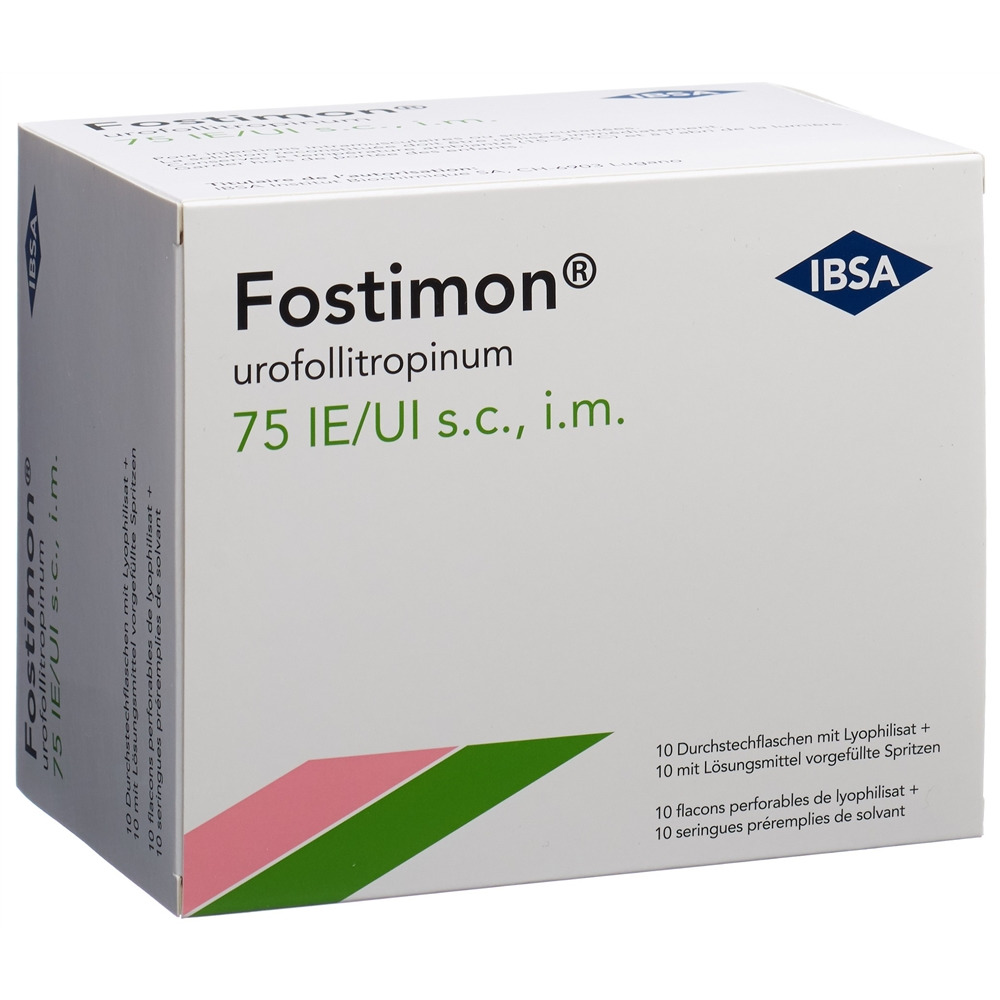 FOSTIMON subst sèche 75 UI c solv ser prê 10 pce
