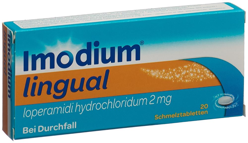 IMODIUM lingual cpr orodisp 2 mg 20 pce
