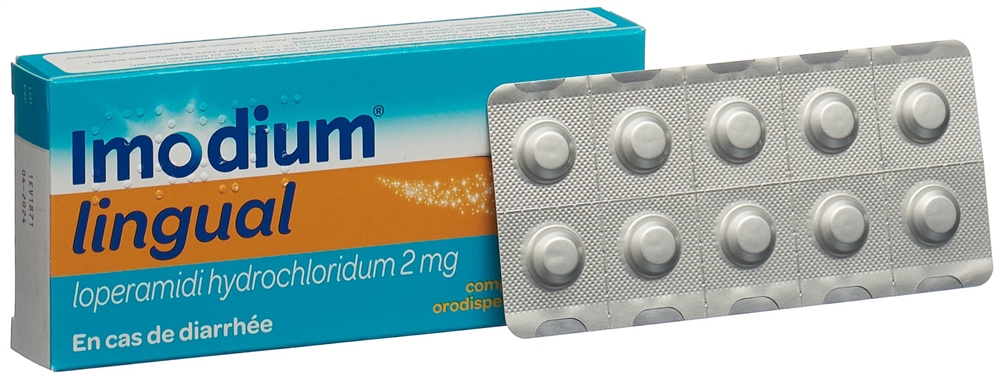 IMODIUM lingual cpr orodisp 2 mg 20 pce