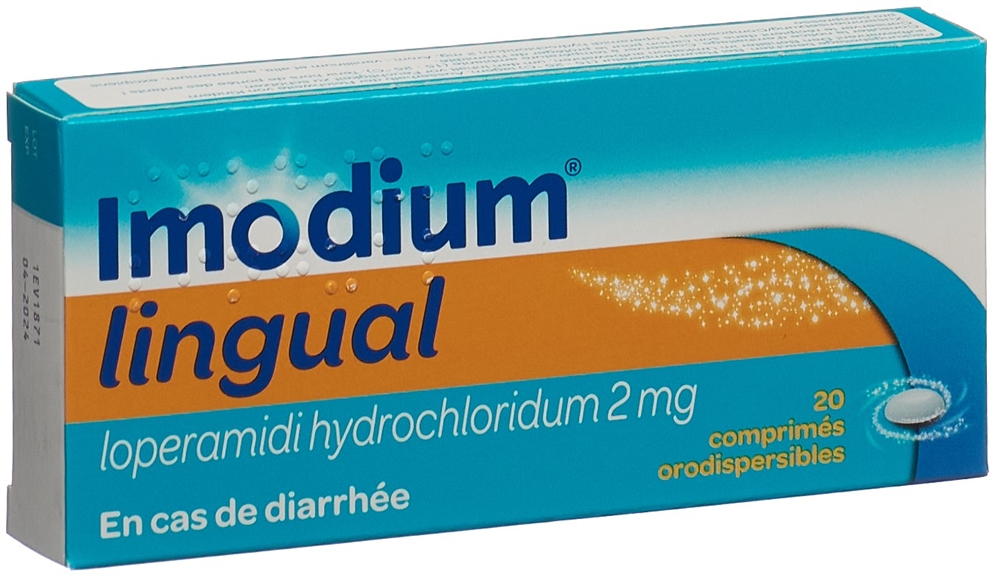IMODIUM lingual cpr orodisp 2 mg 20 pce