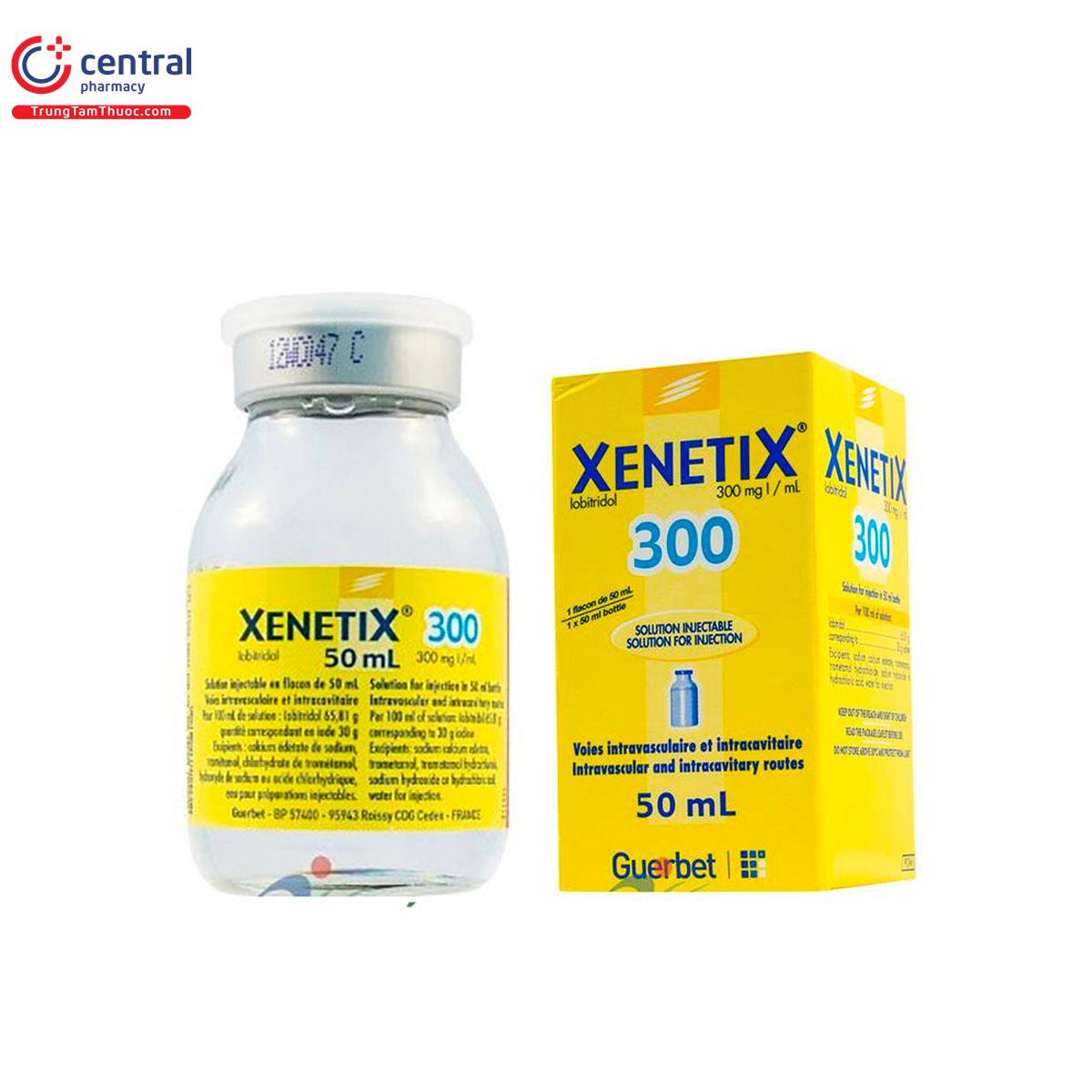 XENETIX sol inj 300 mg/ml 50ml vial 50 ml