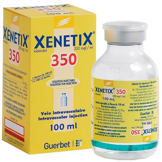 XENETIX sol inj 350 mg/ml 50ml flacon 50 ml