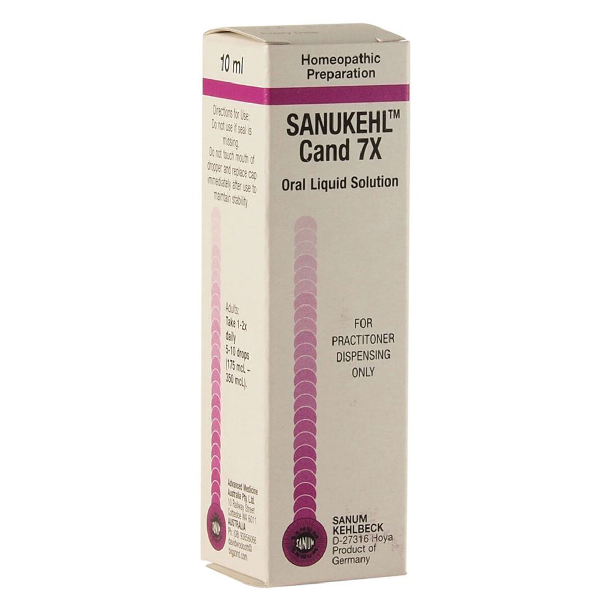 SANUKEHL cand sol inj 5 D 50 amp 1 ml