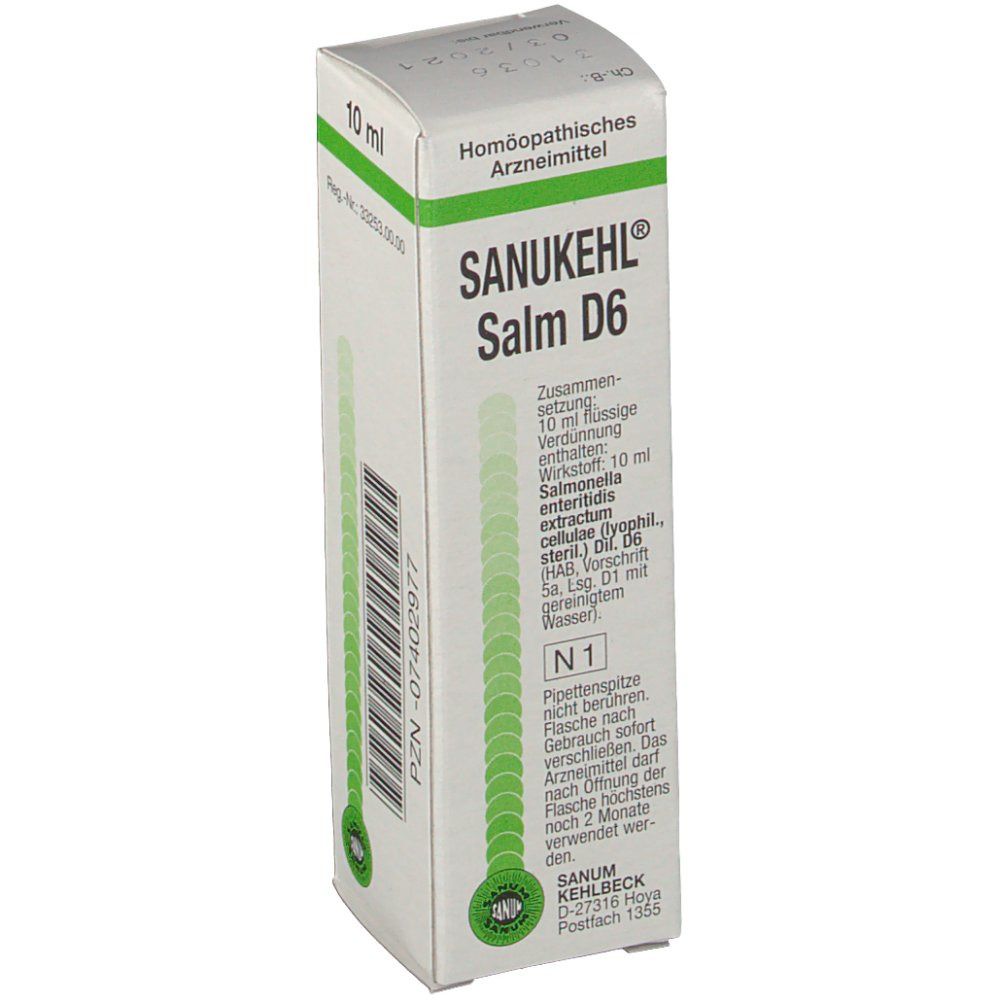 SANUKEHL Salm sol inj 6 D 10 amp 1 ml