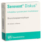 SEREVENT Diskus multidos pdr inh 50 mcg 60 dos