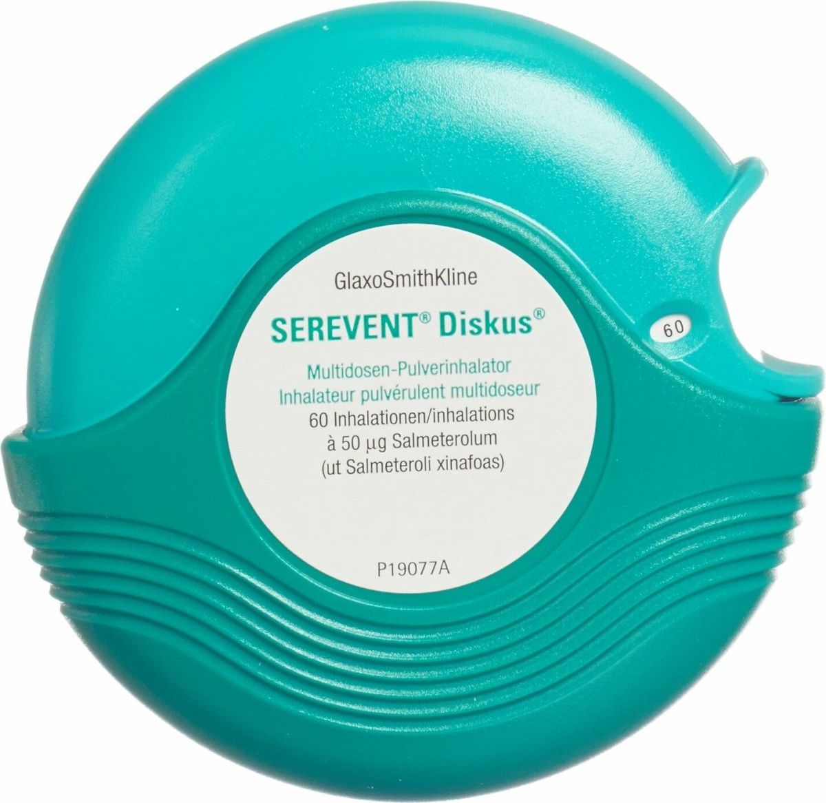 SEREVENT Diskus multidos pdr inh 50 mcg 60 dos