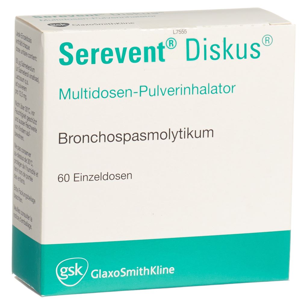 Serevent Diskus, Multidosen-Pulverinhalator