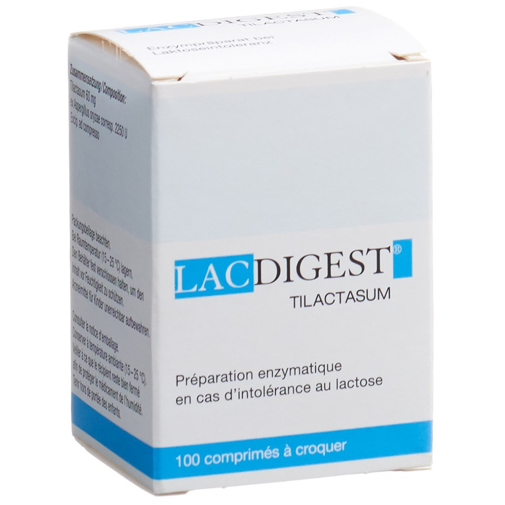 LACDIGEST cpr croquer bte 100 pce