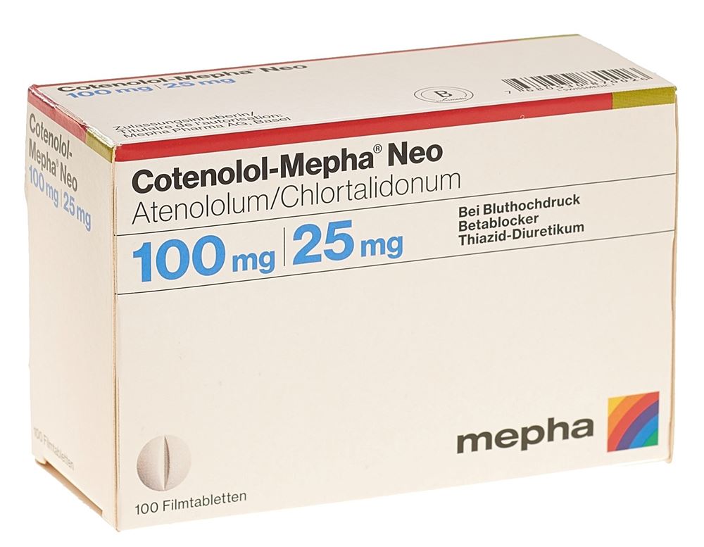 Cotenolol-Mepha-Neo, Filmtabletten