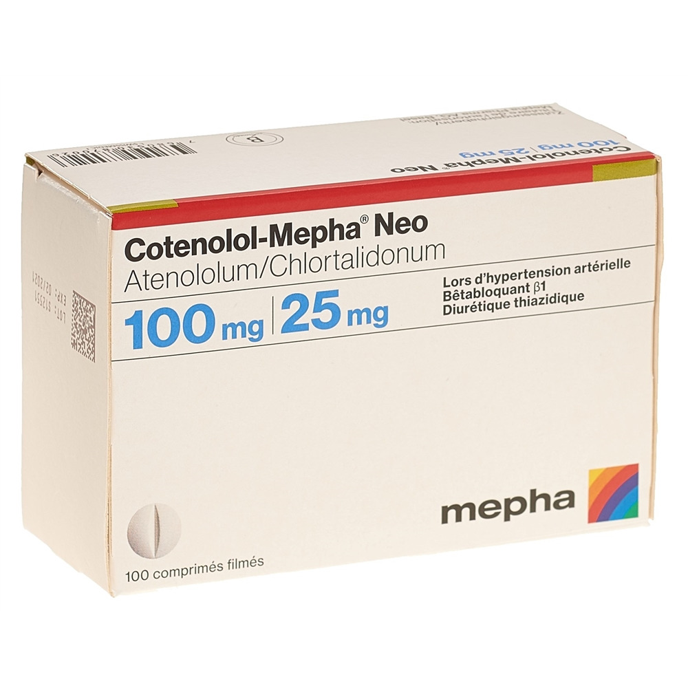 Cotenolol-Mepha-Neo, Filmtabletten