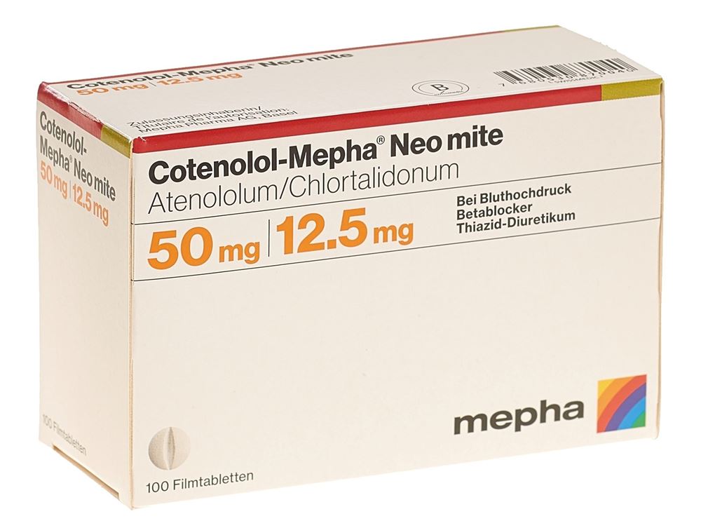 Cotenolol-Mepha-Neo mite, Filmtabletten