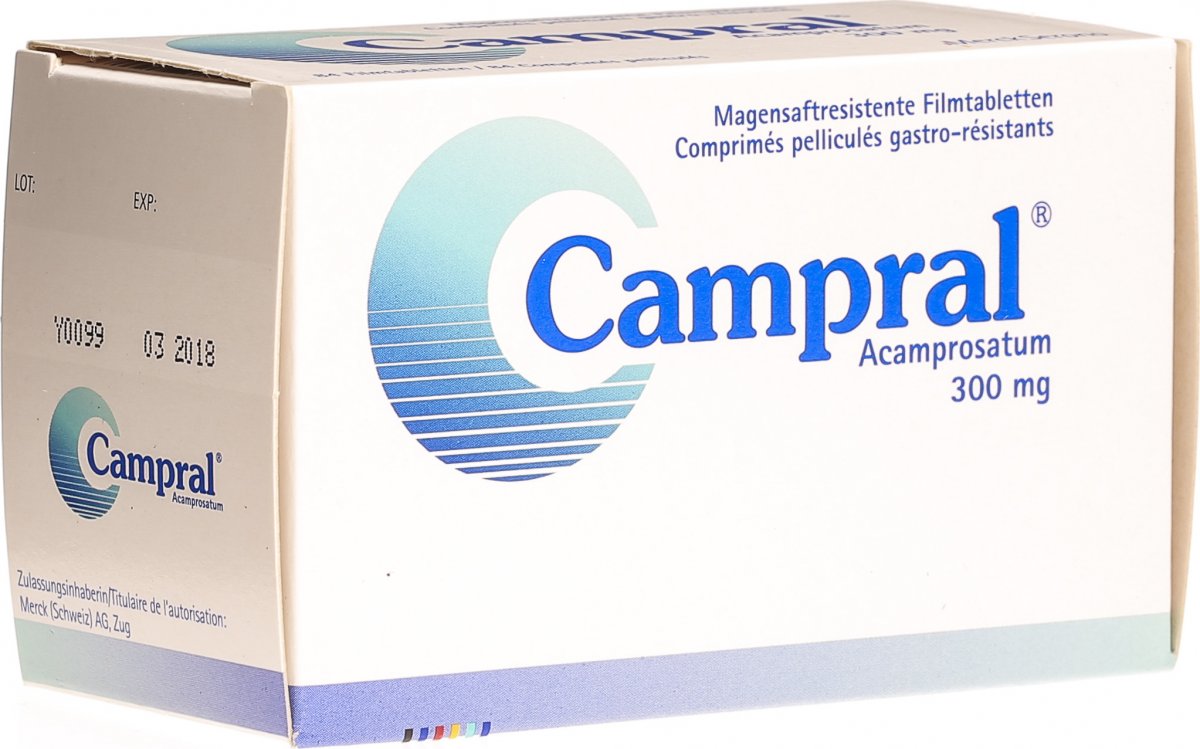 CAMPRAL cpr pell 300 mg 84 pce
