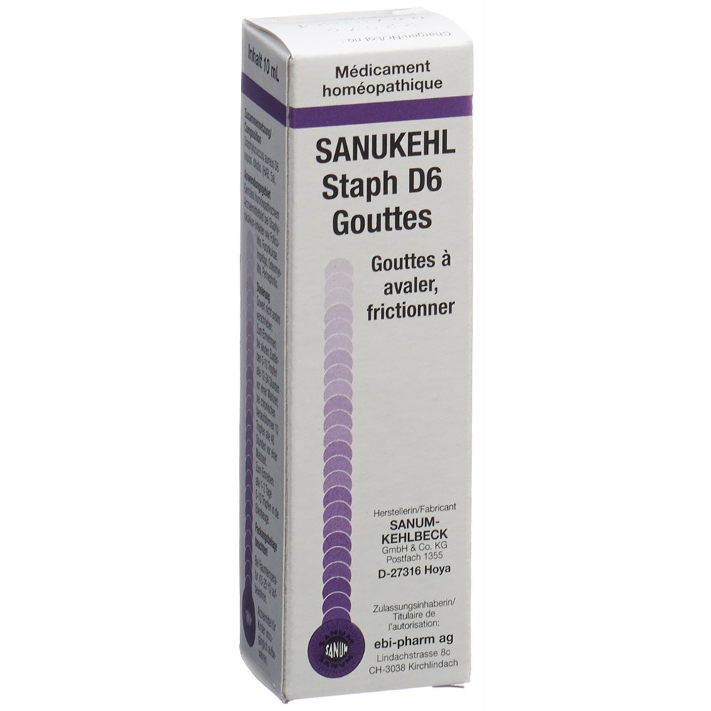 SANUKEHL Strep gouttes 6 D fl 10 ml