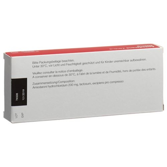 AMIODARONE Zentiva cpr 200 mg 20 pce