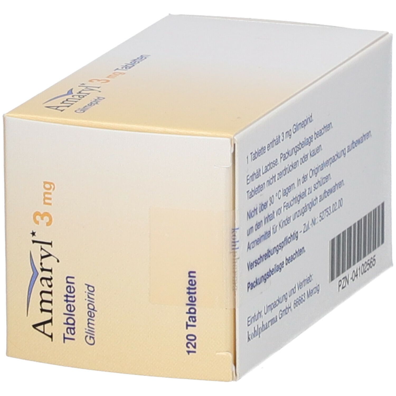 AMARYL cpr 3 mg 120 pce