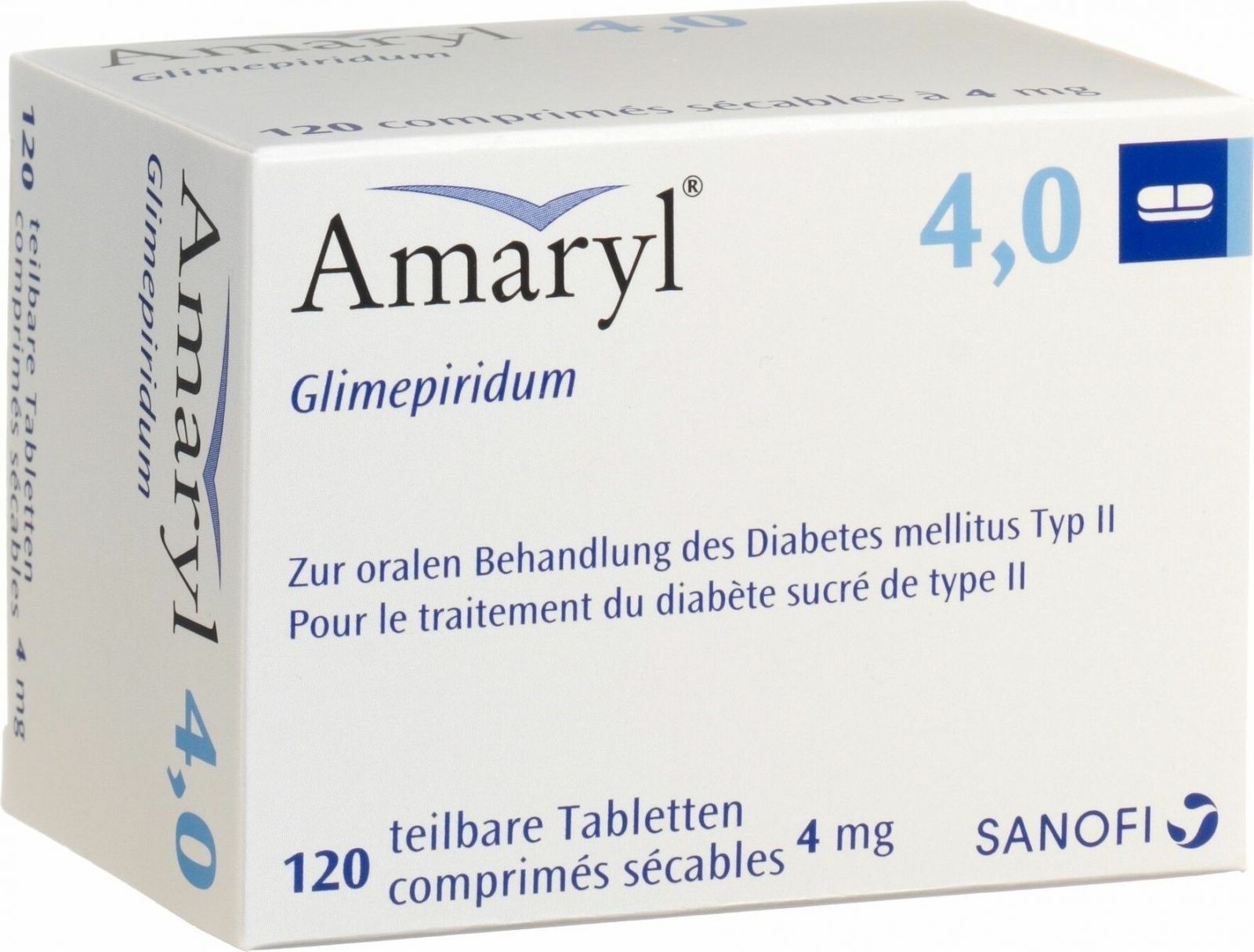 AMARYL cpr 4 mg 120 pce