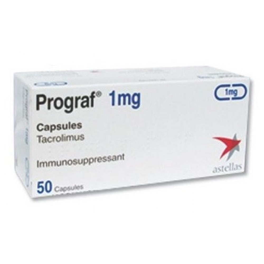 PROGRAF caps 1 mg 50 pce