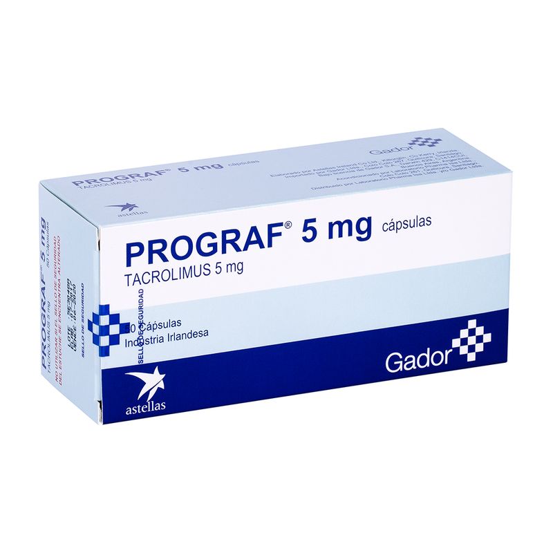 PROGRAF caps 5 mg 50 pce