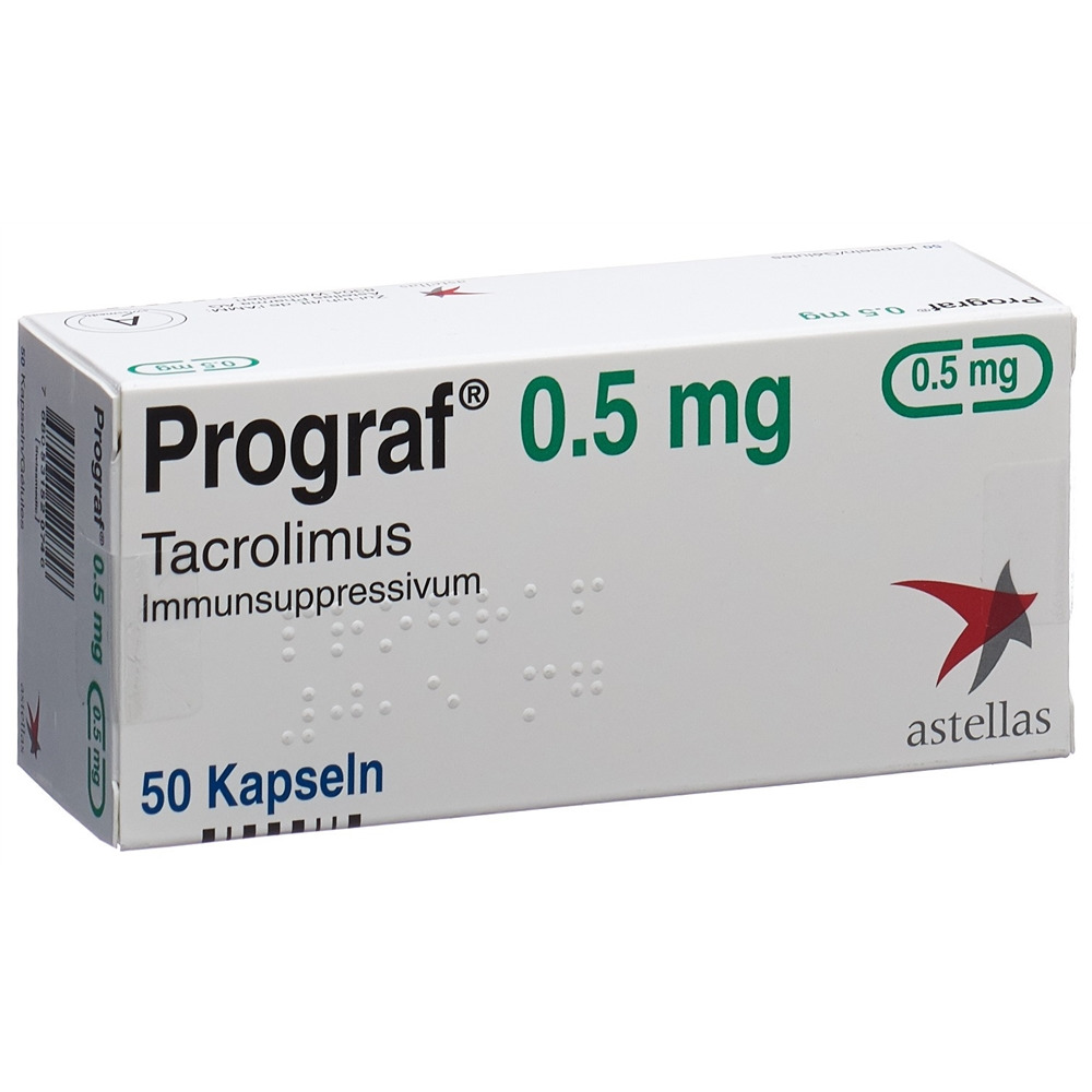 PROGRAF caps 0.5 mg 50 pce