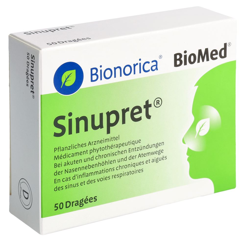 Sinupret, Dragées