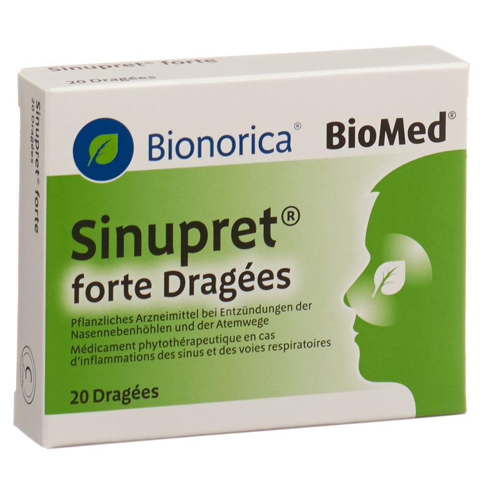 SINUPRET forte drag 20 pce