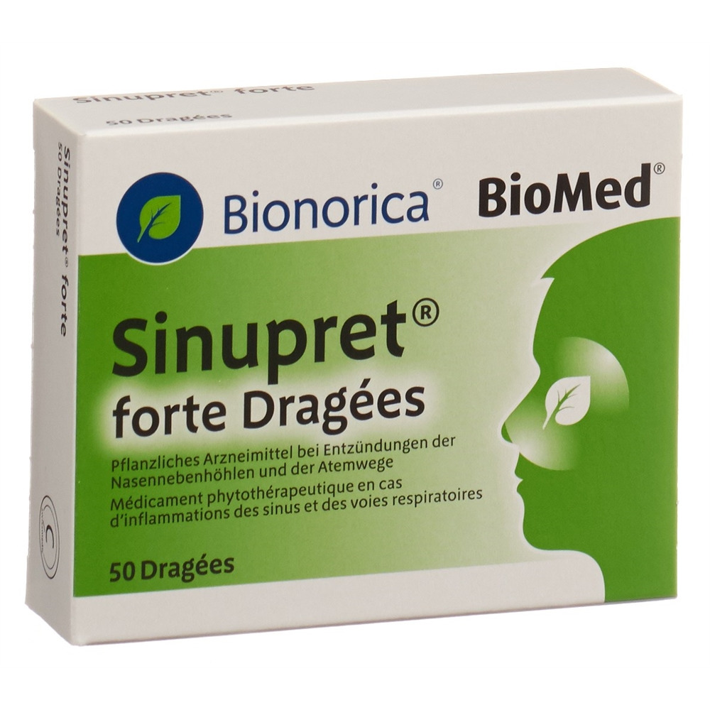 Sinupret forte, Dragées