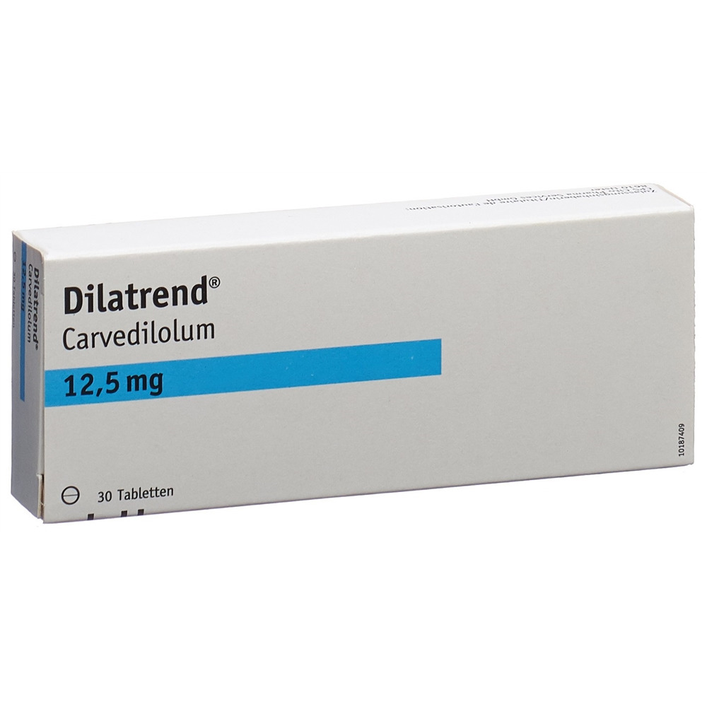 DILATREND cpr 12.5 mg 30 pce