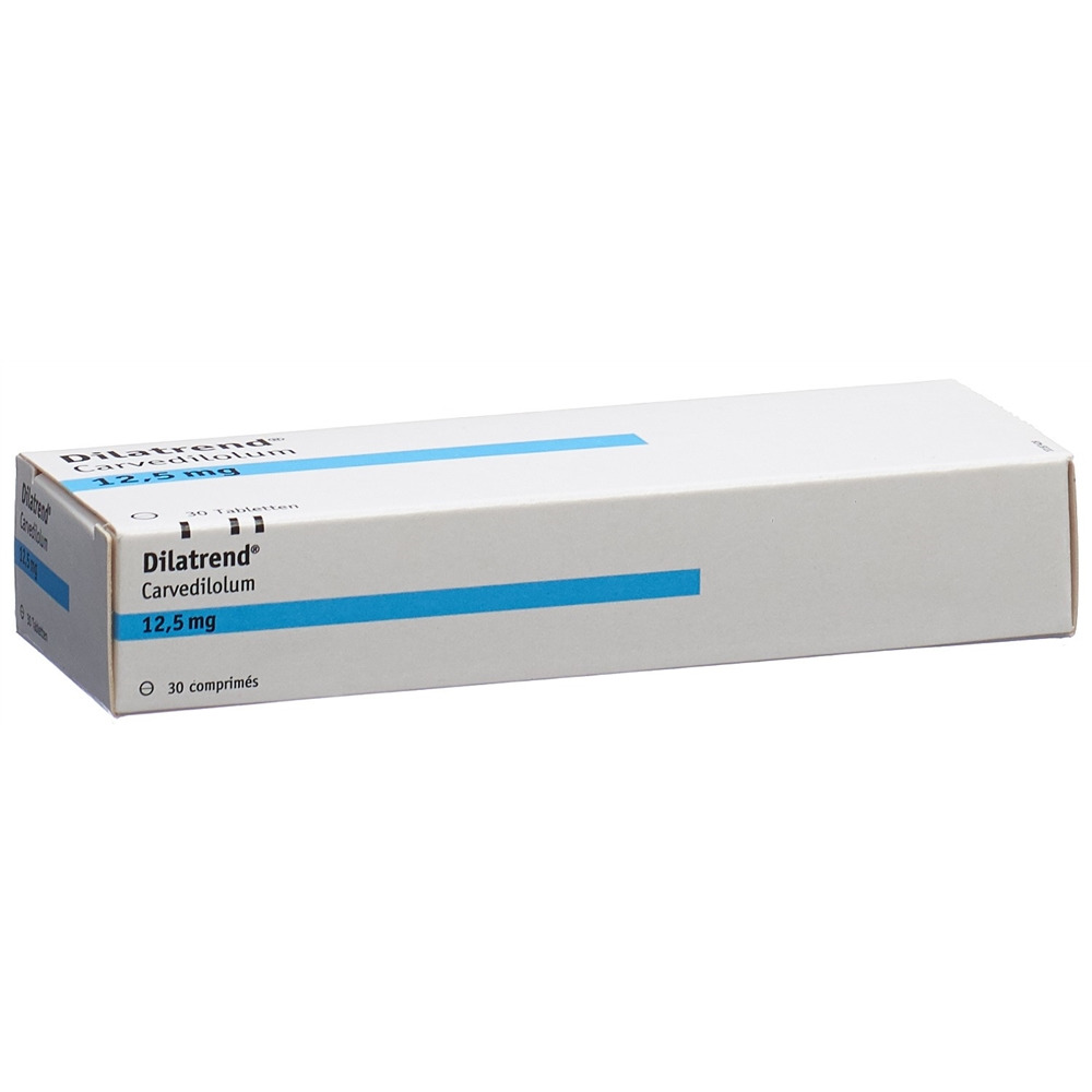 DILATREND cpr 12.5 mg 30 pce