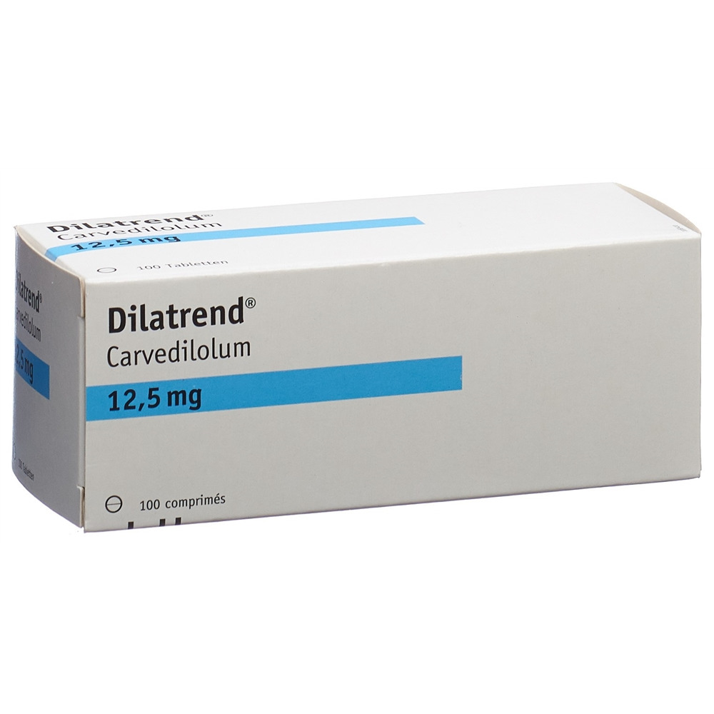 DILATREND cpr 12.5 mg 100 pce