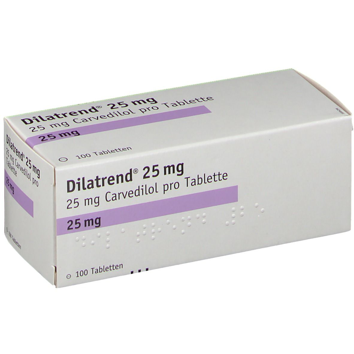 DILATREND cpr 25 mg 100 pce