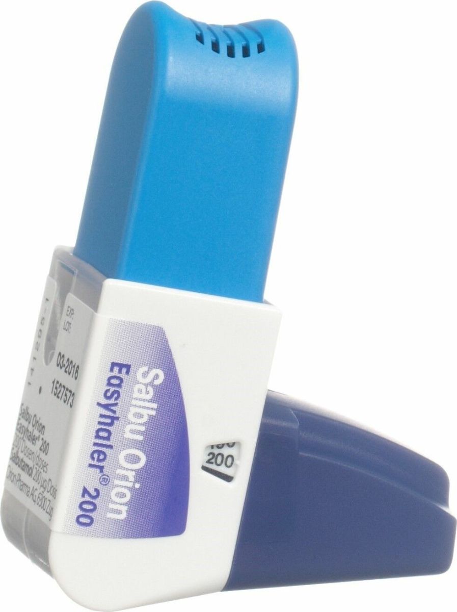 SALBU ORION Easyhaler pdr inh 0.2 mg 200 dos