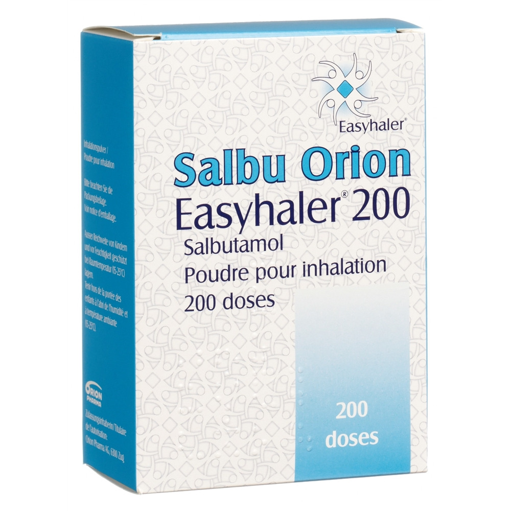Salbu Orion Easyhaler 200, Pulver zur Inhalation