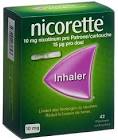 NICORETTE inh 10 mg 42 pce
