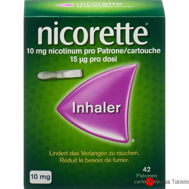 NICORETTE inh 10 mg 42 pce