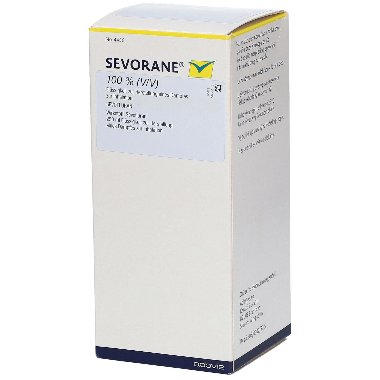 SEVORANE sol inhal avec quick fil fl 250 ml
