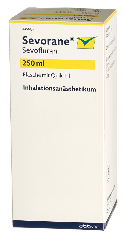 Sevorane, Flüssigkeit zur Herstellung eines Dampfs zur Inhalation
