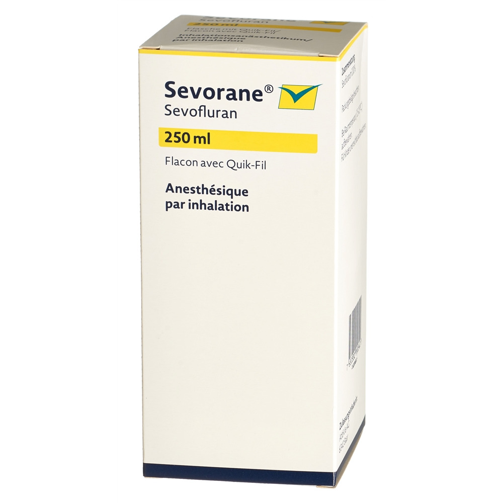 Sevorane, Flüssigkeit zur Herstellung eines Dampfs zur Inhalation
