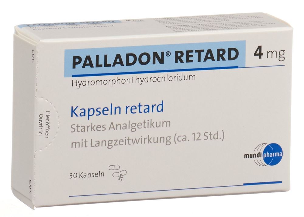 PALLADON Retard caps ret 4 mg 30 pce
