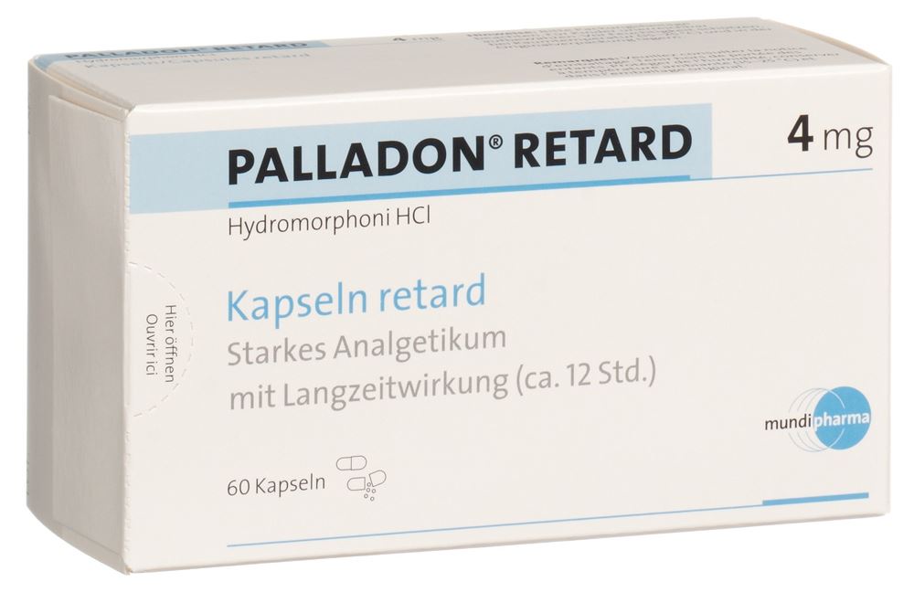 Palladon Retard 4 mg, Retardkapseln