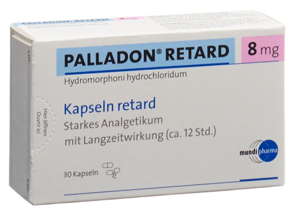 Palladon Retard 8 mg, Retardkapseln