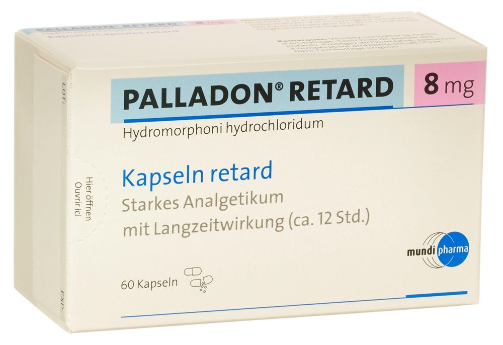 PALLADON Retard caps ret 8 mg 60 pce