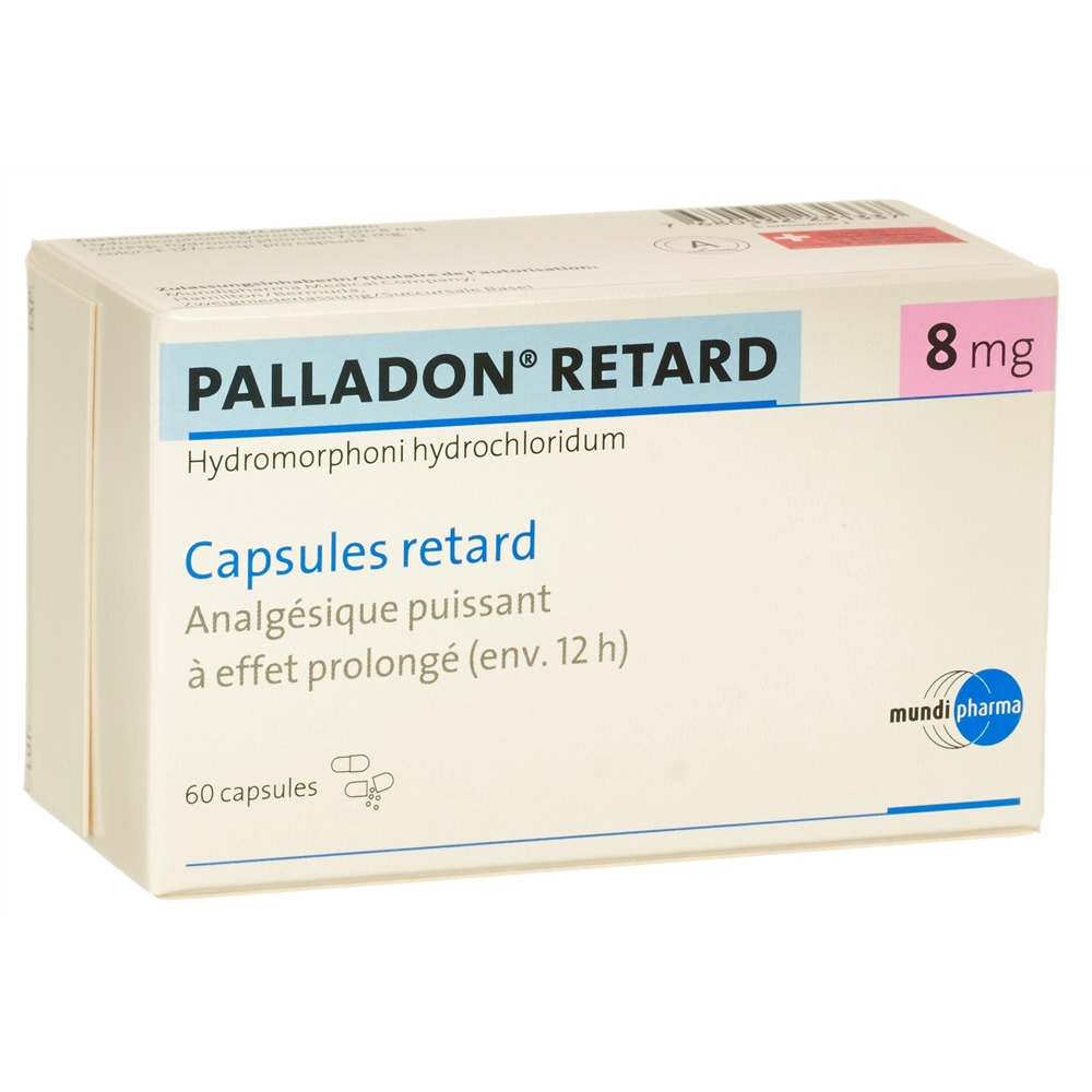 PALLADON Retard caps ret 8 mg 60 pce