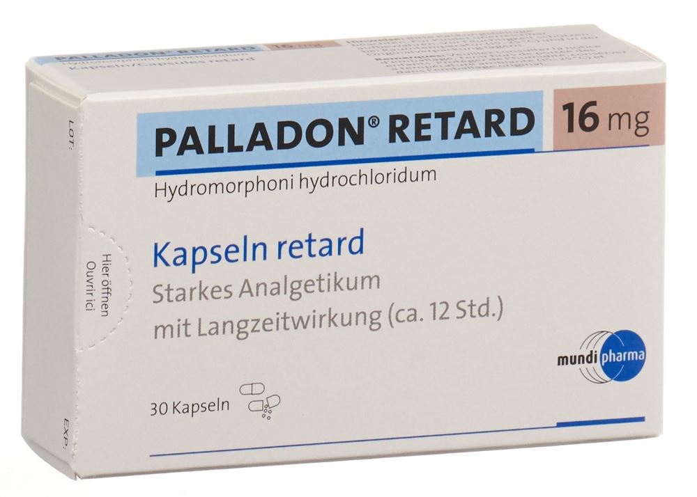 Palladon Retard 16 mg, Retardkapseln