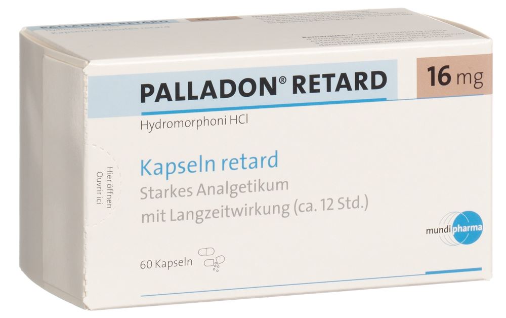 Palladon Retard 16 mg, Retardkapseln