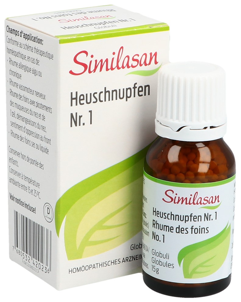 Similasan Heuschnupfen Nr. 1, Globuli