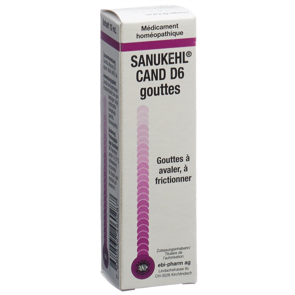 Sanukehl Cand D6, Tropfen zum Einnehmen und Einreiben